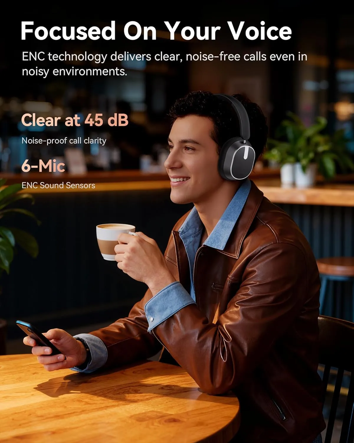 Noise-cancelling headphones product image